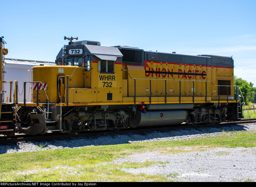 WHRR 732 waits for its next assignment 